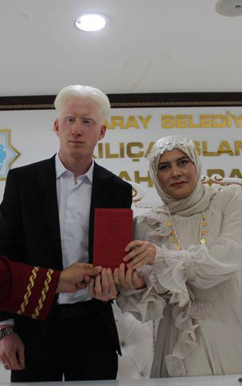 Golbol oynarken tanışan görme engelli çiftin arkadaşlıkları, evlilikle taçlandı