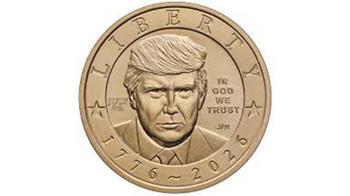 ABD'de Trump portreli 1 dolarlık madeni para basıldı