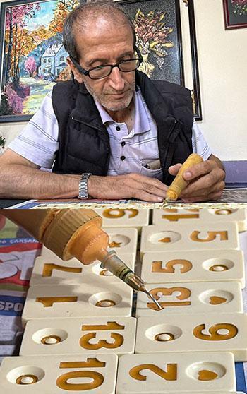 10 yıldır ekmeğini ‘taştan’ çıkarıyor