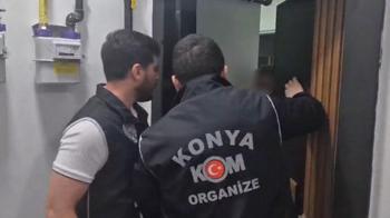 Konya'da 'Kıskaç' operasyonu: 20 gözaltı