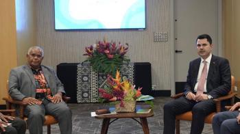 COP31 Başkanı Kurum, Fiji'de temaslarda bulundu