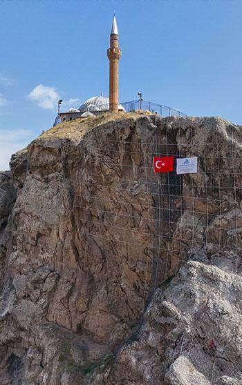Sivas'ın sembol kayalıklarında ıslah çalışmaları tamamlandı