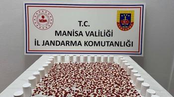 Manisa’da 86 bin 654 sentetik ecza ele geçirildi
