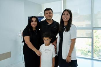 Bisikletten düşen 7 yaşındaki Emir'in dişleri kurtarıldı