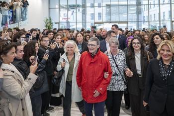 Nobel ödüllü Prof. Dr. Aziz Sancar’a, BAU’lu öğrencilerden yoğun ilgi