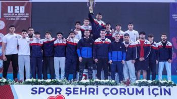 Türkiye U20 Grekoromen Güreş Şampiyonası sona erdi Türkiye U20 Grekoromen Güreş Şampiyonası sona erdi