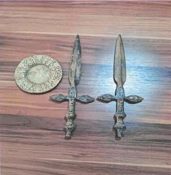 Boluda kaçak tarihi eser operasyonu: 1 gözaltı