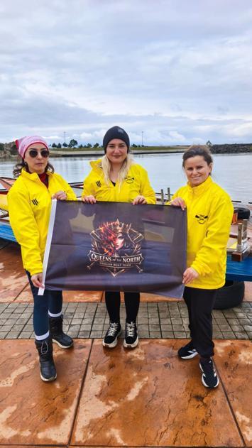 Kuzeyin Kraliçeleri, 8 Mart’ta Karadeniz’in buz gibi sularına kürek çekti