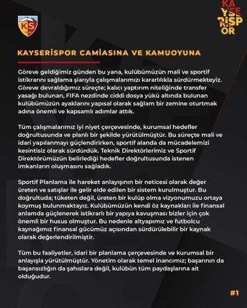 Zecorner Kayserispor’da olağanüstü kongre kararı