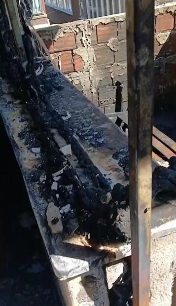 3 kişinin öldüğü yangının görüntüleri ortaya çıktı