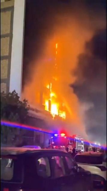 Irakta alışveriş merkezinde yangın: 69 ölü