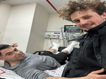 Video uğruna üst geçidin altından geçmeye çalışırken düşüp 2 bacağını kırdı