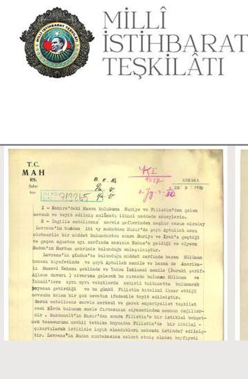 MİT, İngiliz ajan Arabistanlı Lawrence ile ilgili belgeyi paylaştı
