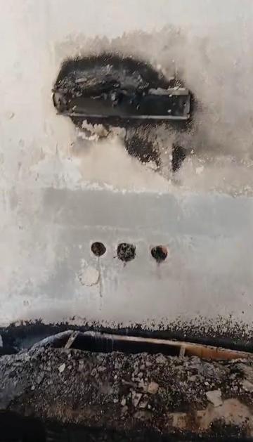 3 kişinin öldüğü yangının görüntüleri ortaya çıktı