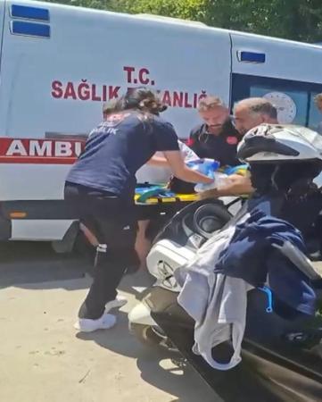 Sarıyerde denizde boğulma tehlikesi geçiren çocuk hastaneye kaldırıldı