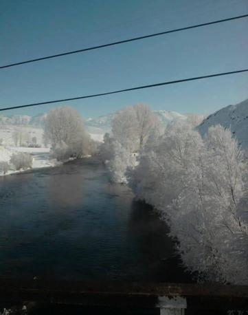 Adana Tufanbeylide termometreler eksi 28 dereceyi gösterdi