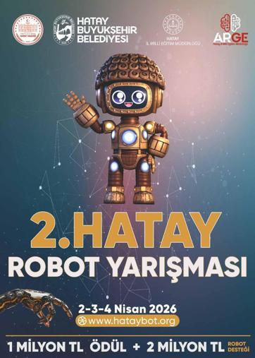 Hatayda robot yarışması, ikinci kez düzenleniyor