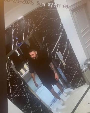 Rus yüzücünün oteldeki görüntüleri ortaya çıktı