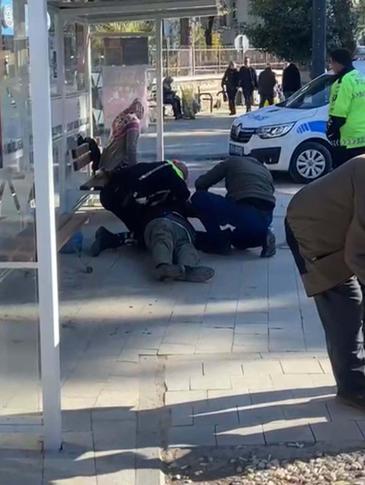 Polisin ilk yardım müdahalesi hayat kurtardı