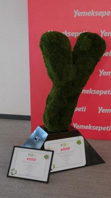 Yemeksepeti, Yeşil Ofis Diplomasını üçüncü kez yeniledi