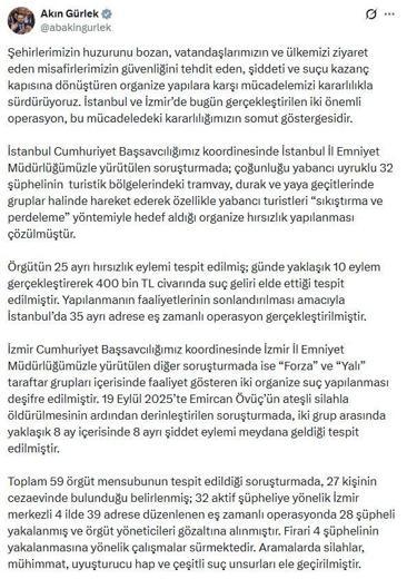 İstanbul ve İzmirde iki ayrı operasyon: 64 gözaltı kararı
