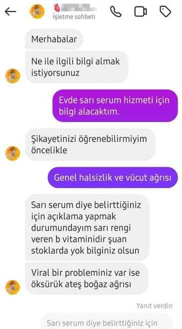 1500 liraya ev ya da iş yerine gelen ölüm riski; sarı serum