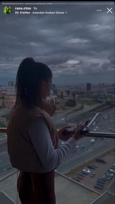 Bağcılarda rezidansın balkonundan ateş eden model kadın yakalandı