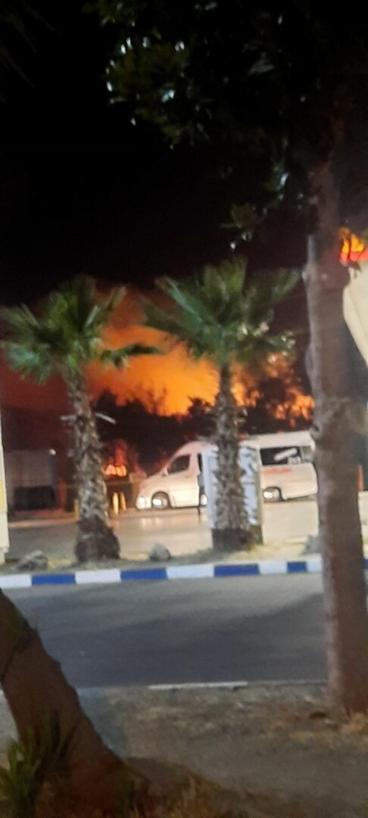 İzmir Şehirlerarası Otobüs Terminalindeki yangın söndürüldü