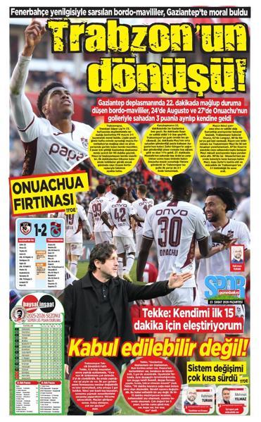 Trabzonspor, deplasmanda yüzde 61 galibiyet oranına ulaştı