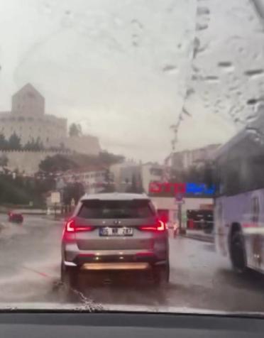 Ankara’da sağanak etkili oldu