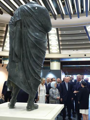 Cumhurbaşkanı Erdoğan: 2002den bugüne 13 bin 291 tarihi eserin ana vatana iadesini sağladık