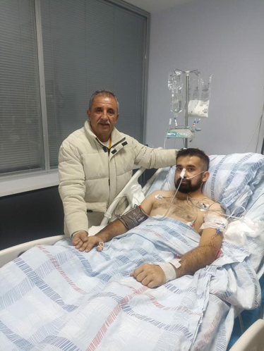 Üsteğmen Durana tur kaptanından ziyaret