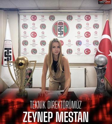 Turgutluspor, 22 yaşındaki Zeynep Mestana emanet