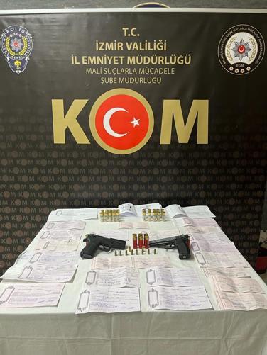 İzmirde tefeci operasyonu: 5 gözaltı