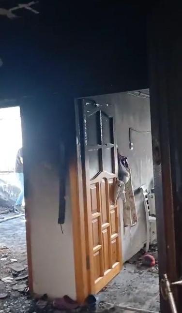 3 kişinin öldüğü yangının görüntüleri ortaya çıktı