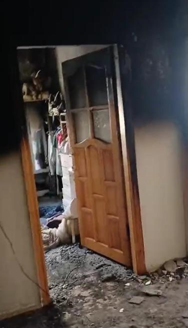 3 kişinin öldüğü yangının görüntüleri ortaya çıktı