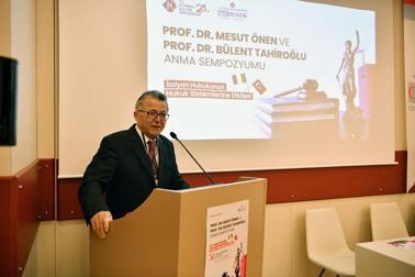 Prof. Dr. Mesut Önen ve Prof. Dr. Bülent Tahiroğlu düzenlenen sempozyumla anıldı