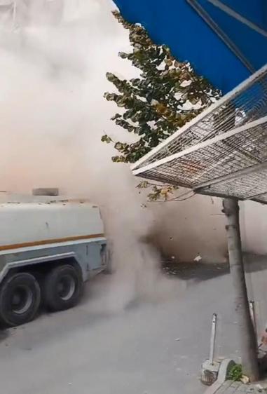 Bağcılarda 8 katlı bina yıkım sırasında çöktü; ölümün kıyısından döndü