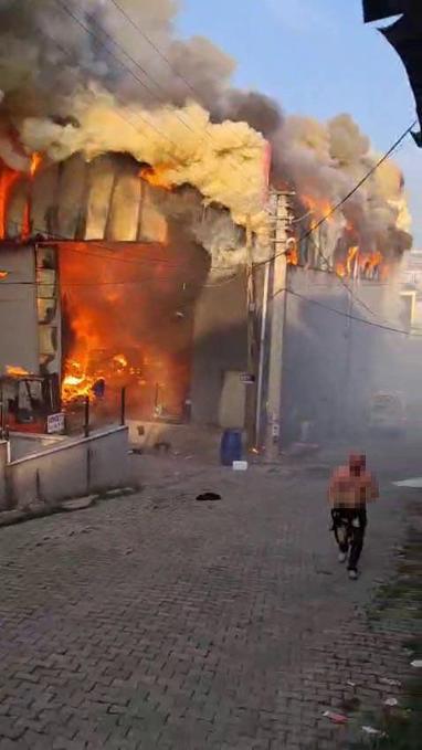 Kocaelide kozmetik fabrikasında yangın: 6 ölü, 1 yaralı