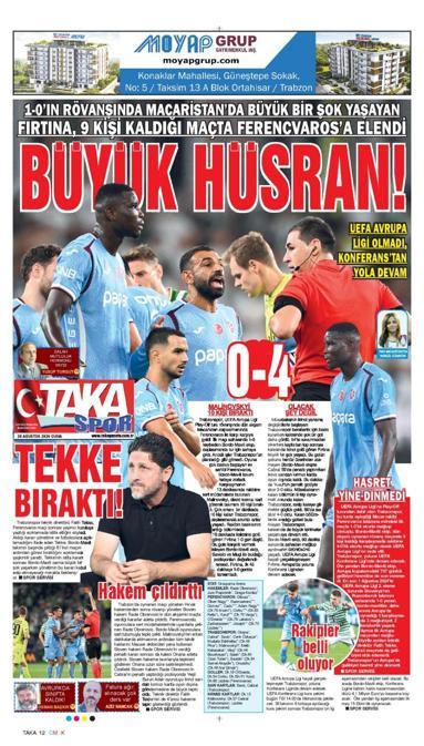 Trabzonspor, Avrupa macerasına Konferans Ligi’nde devam edecek