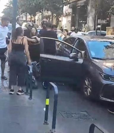 Şişlide sevgilisi kazada yaralanan motosikletli ortalığı birbirine kattı: Bunu öldüreceğim