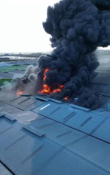 Adanada geri dönüşüm tesisinde yangın