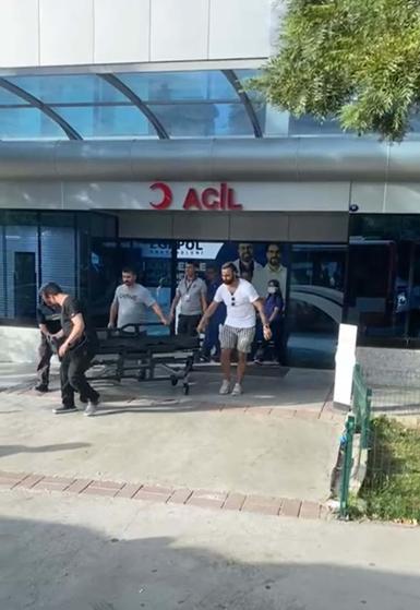 Otobüs şoförü, rahatsızlanan yolcuyu hastaneye yetiştirdi