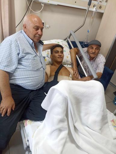 Kazada yaralanan milli güreşçi Beytullah, 13 gün sonra yoğun bakımdan çıktı