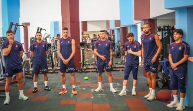 Trabzonspor’da sabah mesaisi