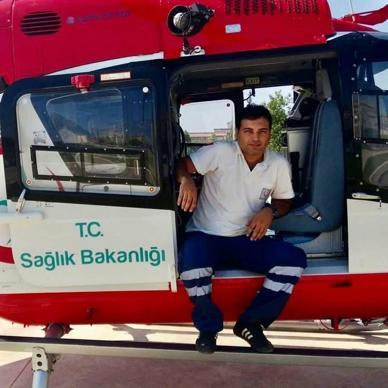 Muğlada hastaneye çarpan ambulans helikopterin enkazı kaldırıldı