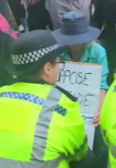 Londra’da Gazze protestosu