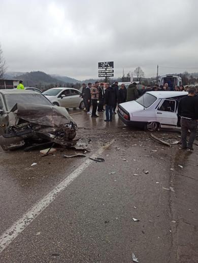 Ordu’da iki otomobil çarpıştı: 2 yaralı
