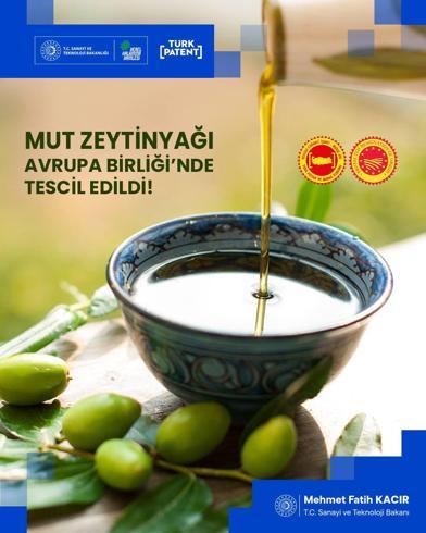 Mut zeytinyağı ve Kırkağaç kavunu ABde tescillendi