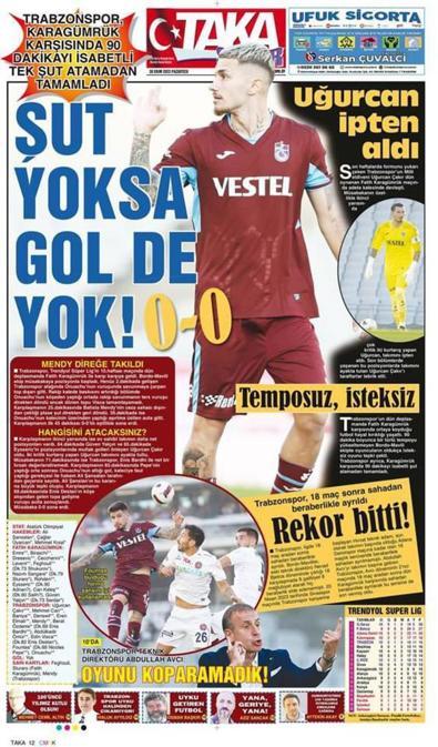 Trabzonspor ‘uyku modunda’